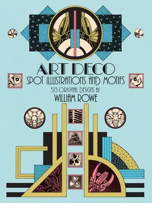 cover image of Art Deco Spot Illustrations and Motifs